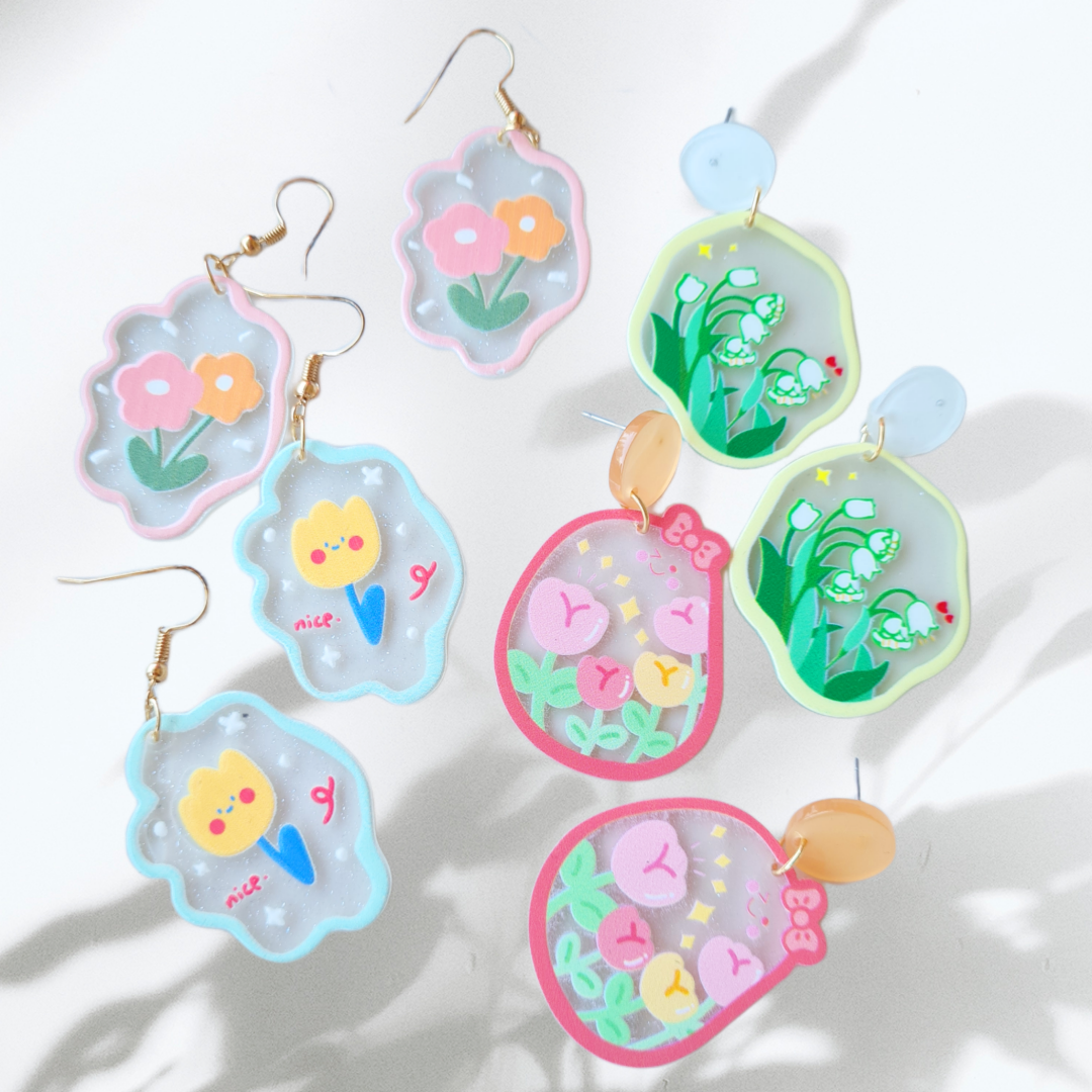 Aretes Amorphus Kawaii