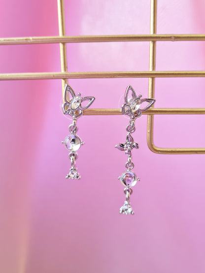 Aretes Shimmering Butterflies