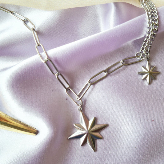 Collar Star Punk