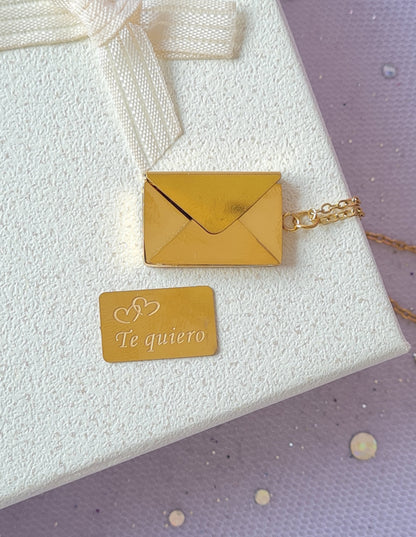 Collar Carta de amor ❤︎