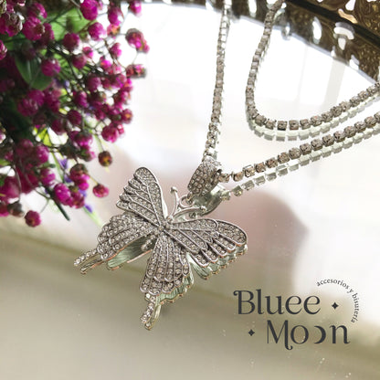 Set de Collares Butterfly Glitter